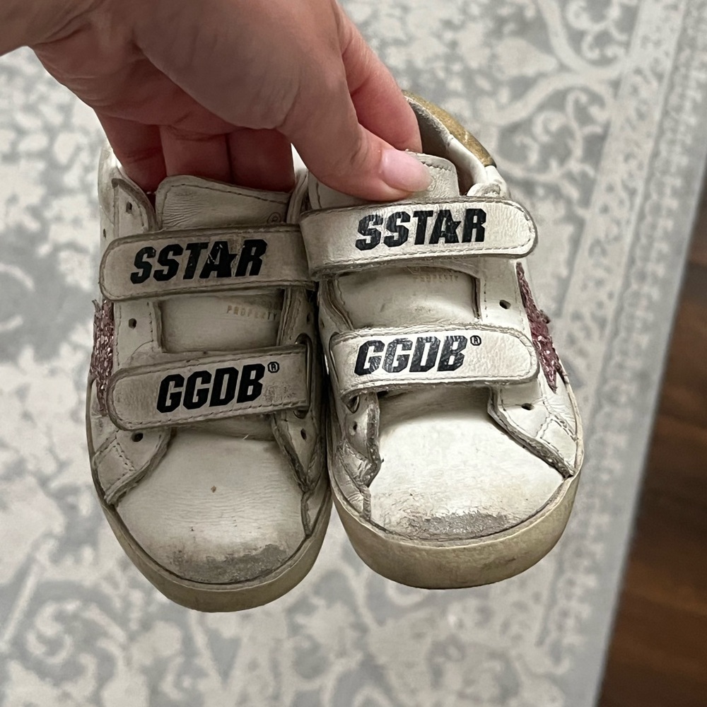 Kids golden goose size 24 toddler US 8/UK 7
